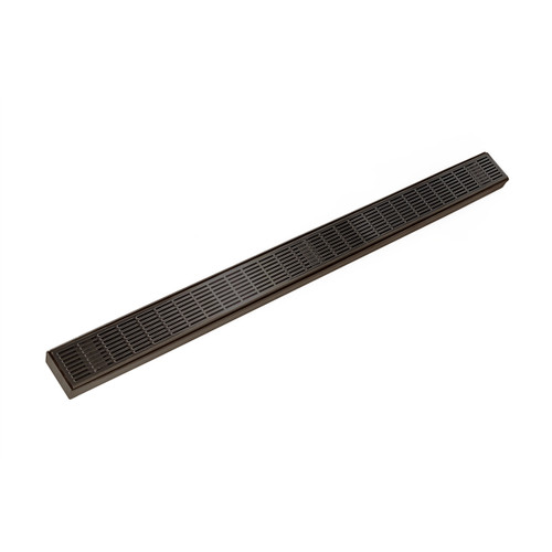 Infinity Drain 60" FXIG 6560 ORB Linear Drain Kit: Oil Rubbed Bronze