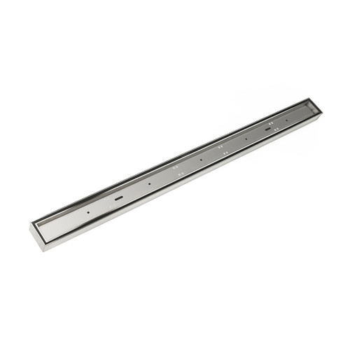 Infinity Drain 60" FXLTIF 6560 PS Linear Drain Kit: Polished Stainless