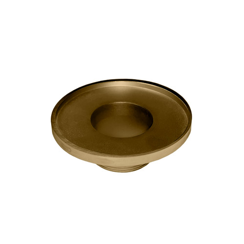 Infinity Drain 5" x 5" R 52-SB Center Drain Throat: Satin Bronze