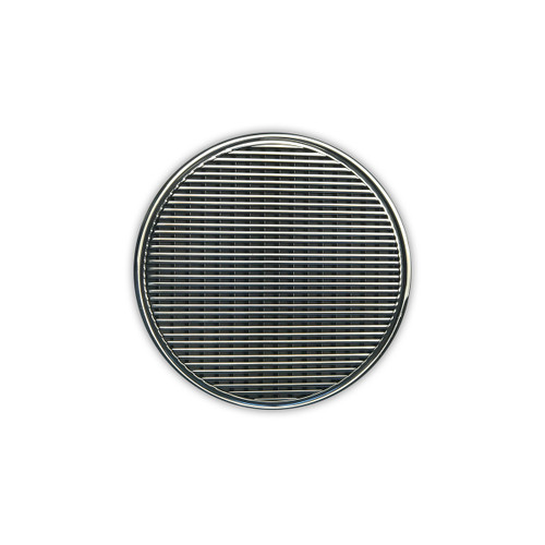 Infinity Drain 5" Round RW 5 PS Center Drain Kit: Polished Stainless