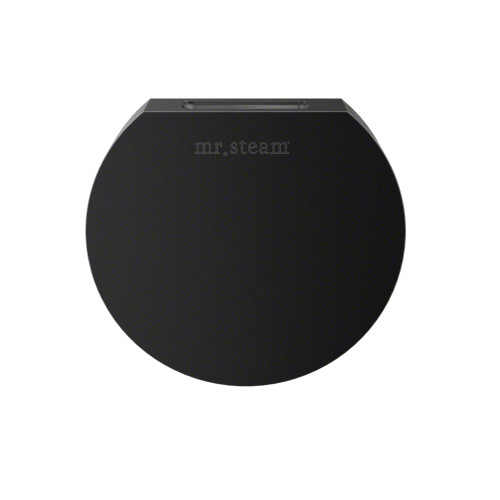 Mr. Steam 103937MB Aroma Designer Round 3 in. Steam Head in Matte Black