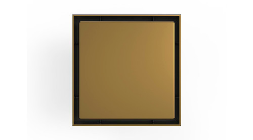 Infinity Drain 5" x 5" LSD5-2A SB Center Drain Kit: Satin Bronze