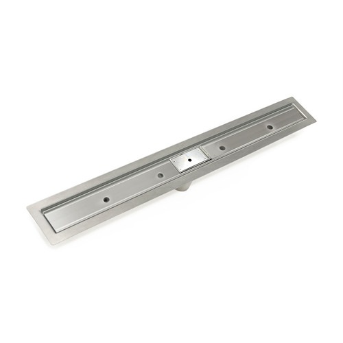 Infinity Drain 36" FFST 36 SS Linear Drain Kit: Satin Stainless