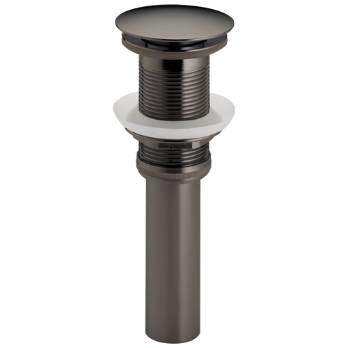 Brizo RP72413BNX Other Push Button Pop-Up Lavatory Drain Without Overflow: Brilliance Black Onyx