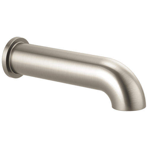 Brizo RP81435BN Universal Showering Linear Round Non-Diverter Tub Spout: Brushed Nickel