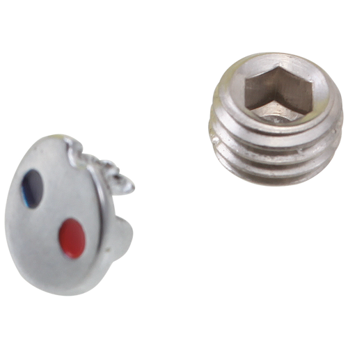 Brizo RP50585 Belo Set Screw and Button: Chrome