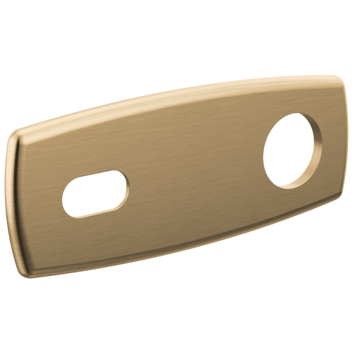 Brizo 696767-GL Allaria Optional Wall Plate Lavatory Escutcheon: Luxe Gold