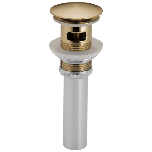 Brizo RP72414GL Other Push Button Pop-Up With Overflow: Luxe Gold