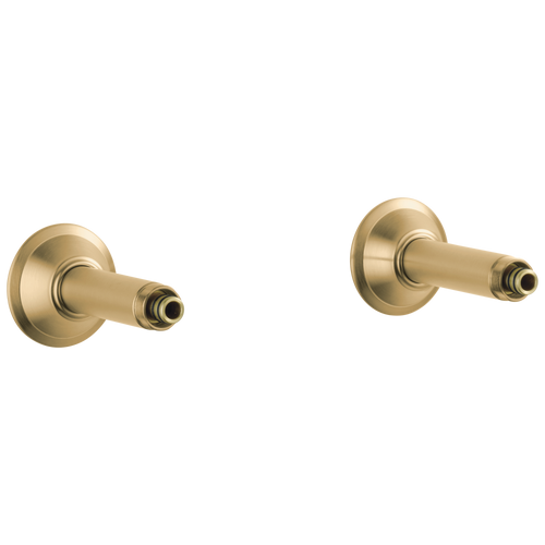 Brizo RP73764GL Traditional WALL MOUNT TUB FILLER UNIONS: Luxe Gold