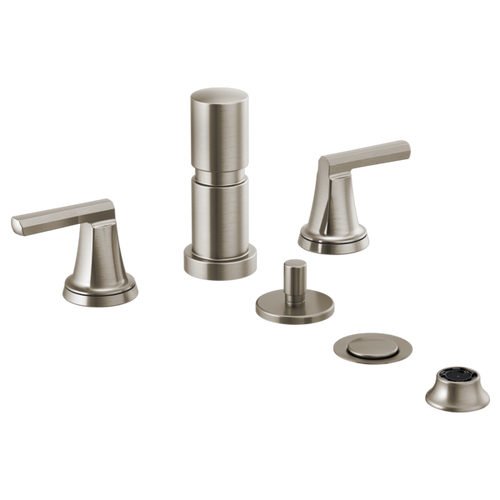 Brizo 68498-NKLHP Levoir™ Bidet Faucet - Less Handles: Luxe Nickel