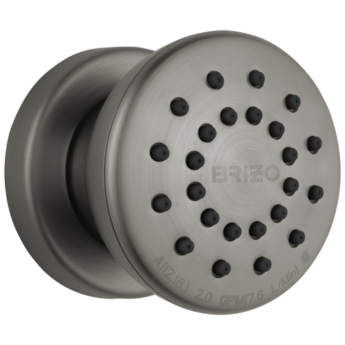 Brizo 84110-SL Universal Showering Touch-Clean® Round Body Spray: Luxe Steel