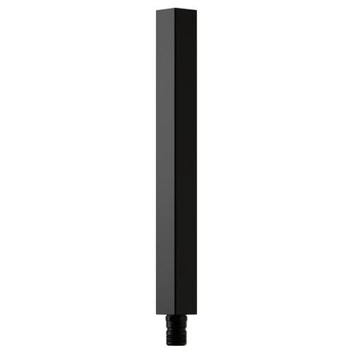 Brizo RP100923BL Universal Showering Linear Square Shower Column Extension: Matte Black