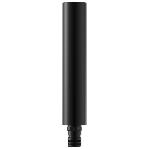 Brizo RP100924BL Universal Showering Linear Round Shower Column Extension: Matte Black