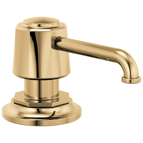 Brizo RP100487PG Rook Soap/Lotion Dispenser: Polished Gold