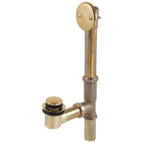 Brizo RP43140PG Other Toe-Operated Tub Drain: Polished Gold