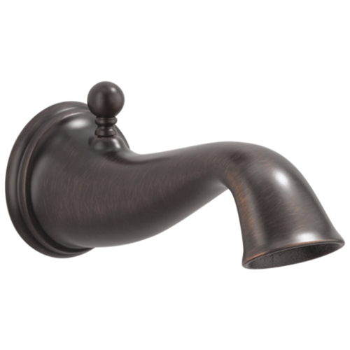 Brizo RP49094RB Traditional Tub Spout - Pull-up Diverter: Venetian Bronze