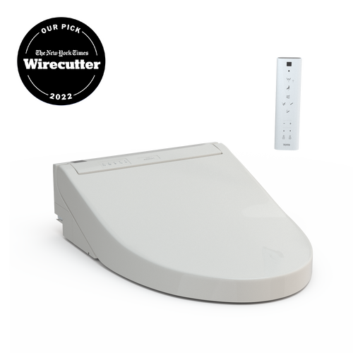 Toto SW3084#12 WASHLET C5 Electronic Bidet Toilet Seat with PREMIST and EWATER+ Wand Cleaning, Elongated, Sedona Beige