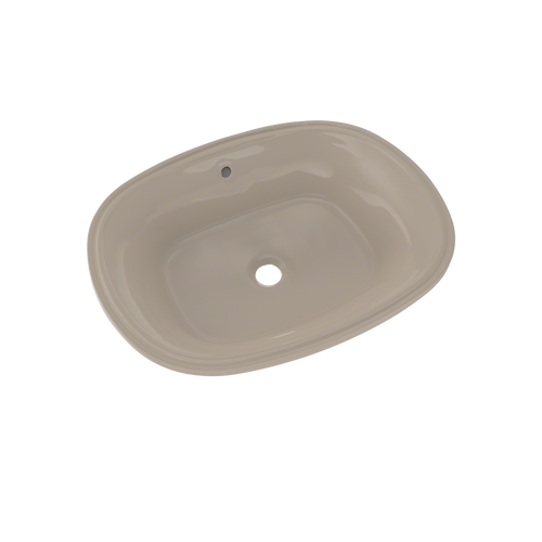 TOTO Maris 20-5/16" x 15-9/16" Oval Undermount Bathroom Sink with CeFiONtect - Bone - LT481G#03