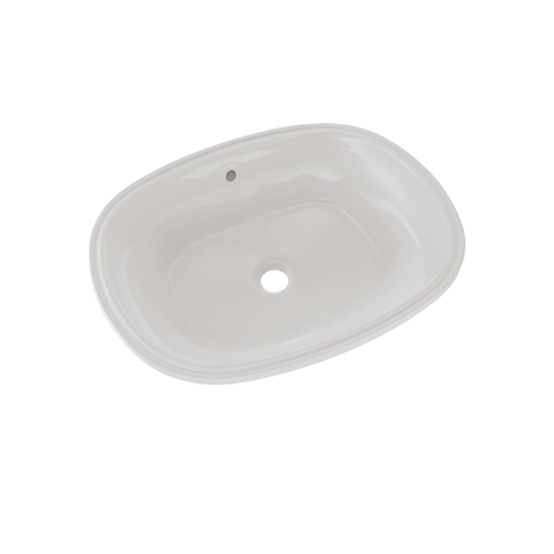 TOTO Maris 20-5/16" x 15-9/16" Oval Undermount Bathroom Sink with CeFiONtect - Colonial White - LT481G#11