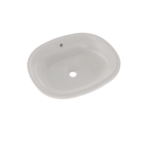 Toto Maris 17-5/8" x 14-9/16" Oval Undermount Bathroom Sink with CeFiONtect - Colonial White - LT483G#11