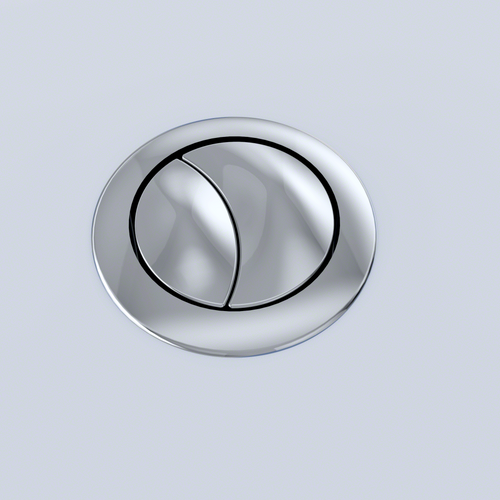 TOTO PUSH BUTTON SPARE PART (DUAL FLUSH THU337#CP + 9AU278) - Polished Chrome For MS654