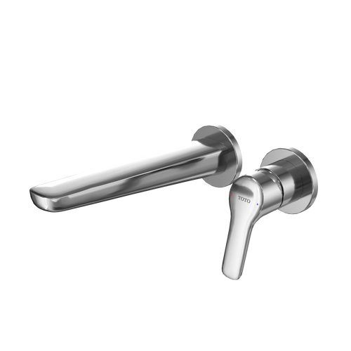 Toto GS 1.2 GPM Wall-Mount Single-Handle Bathroom Faucet with COMFORT GLIDE Technology, Polished Chrome - TLG03308U#CP