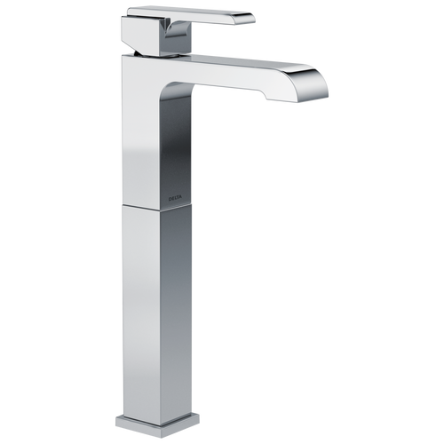 Delta Ara: Single Handle Vessel Bathroom Faucet Chrome
