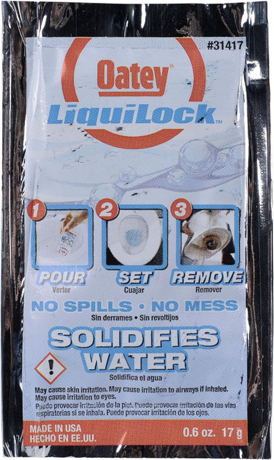 Oatey 31417 Liquilock Gel for Toilet Removal