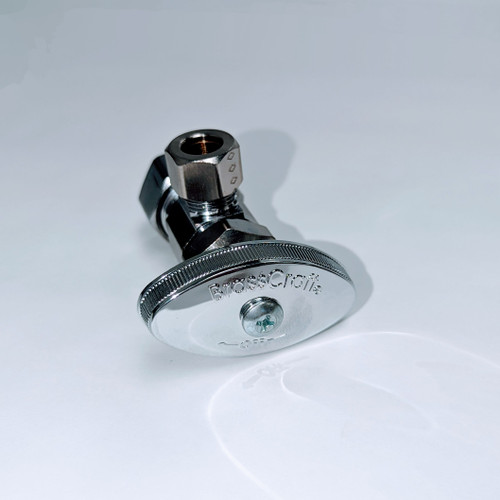 Angle Valve 1/2 x 3/8 Inch Compression