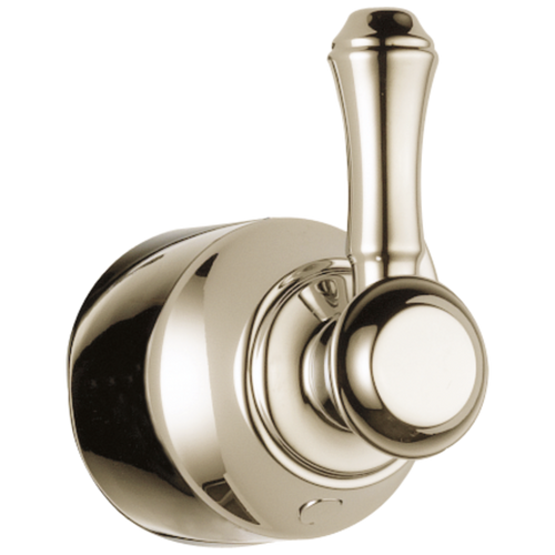 Delta Cassidy H597PN Metal Lever Handle - Transfer Valve in Polished Nickel Finish