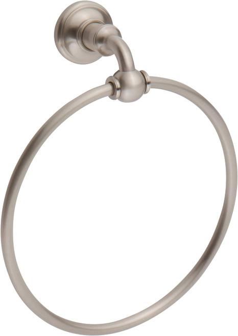 Ginger 4505/SN Columnar Towel Ring - Closed