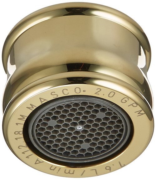 Delta RP18454PB Aerator - 2.2 GPM in Polished Brass Finish