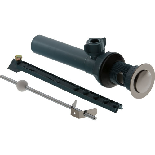 Delta RP62472SS Drain Assembly- Plastic Pop-Up - Less Lift Rod - Bathroom in Stainless Finish