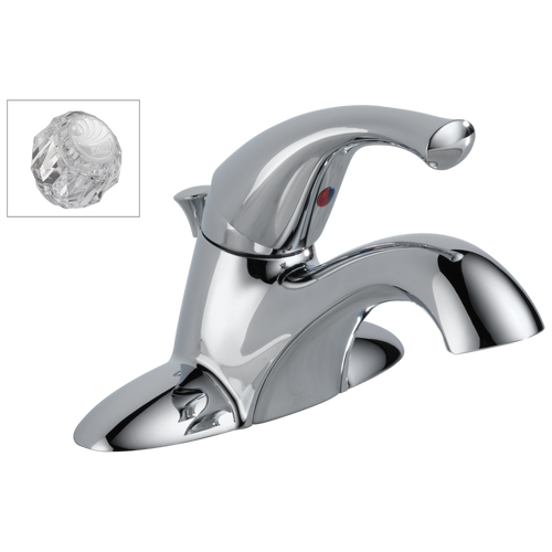 Delta Classic 521-ECO-DST-A Single Handle Centerset Bathroom Faucet in Chrome Finish