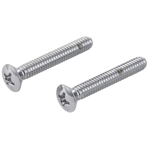 Delta Other RP6404 Screws (2) - Overflow Plate in Chrome Finish