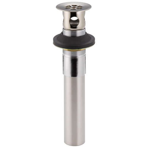 Delta Other RP6346SS Grid Strainer w/ Overflow - Vessel Bathroom in Stainless Finish