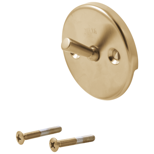 Delta Other RP31555CZ Overflow Plate & Screws - Trip Lever in Champagne Bronze Finish