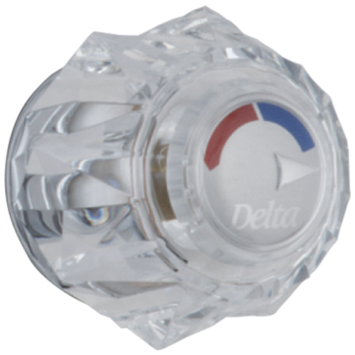 Delta Other H71 Clear Knob Handle Kit - Tub & Shower in Other Finishes Finish