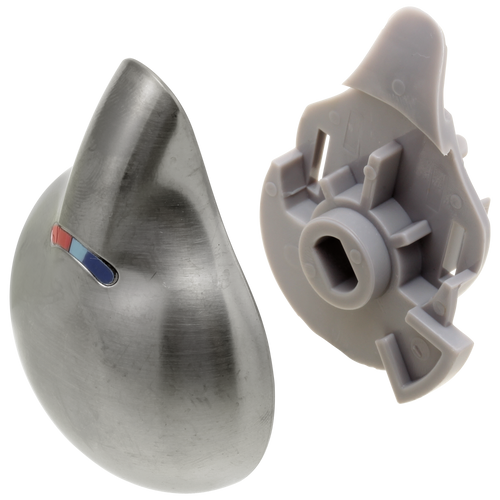 Delta Other RP28595SS Temperature Knob & Cover - Jetted Shower in Stainless Finish
