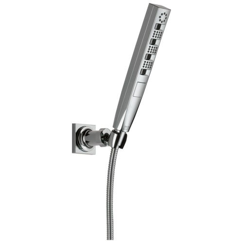 Delta Universal Showering Components 55140-PR H2OKinetic Hand Shower 1.75 GPM Wall-Mount 4S in Lumicoat Chrome Finish