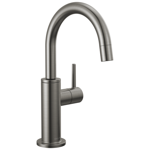 Delta Other 1930-KS-DST Contemporary Round Beverage Faucet in Black Stainless Finish