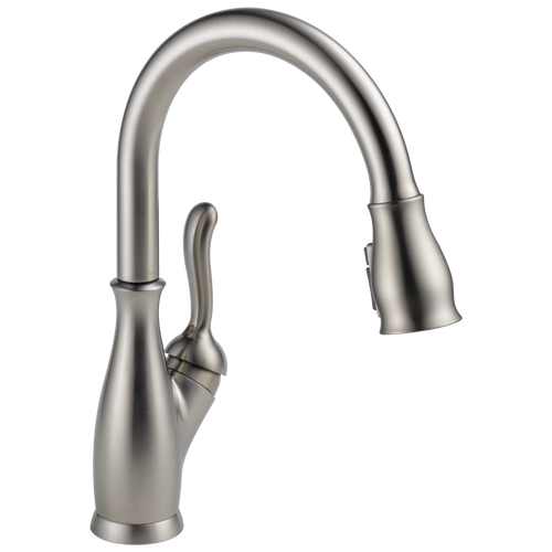 Delta Leland 9178-SP-DST Single Handle Pull-Down Kitchen Faucet with ShieldSpray Technology in Spotshield Stainless Finish