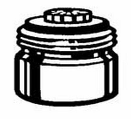 Delta RP330MBS Aerator - 2.2 GPM - Mini-Bulk in Chrome Finish