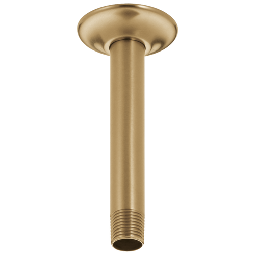Delta Universal Showering Components RP61058CZ Shower Arm & Flange - Ceiling Mount in Champagne Bronze Finish