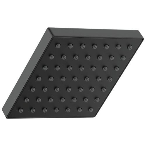 Delta Modern RP101846BL Square Shower Head in Matte Black Finish