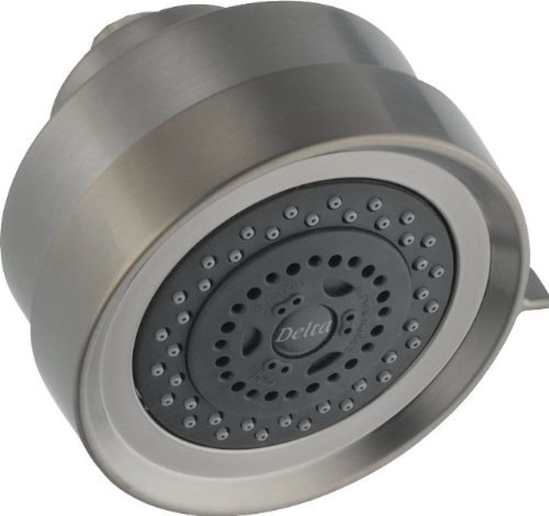 Delta Universal Showering Components RP48590SS Premium 3-Setting Shower Head in Stainless Finish