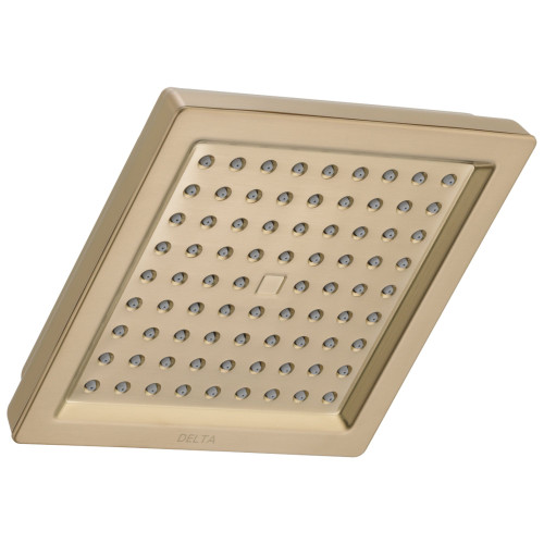 Delta Universal Showering Components RP62283CZ Single-Setting Raincan Shower Head in Champagne Bronze Finish