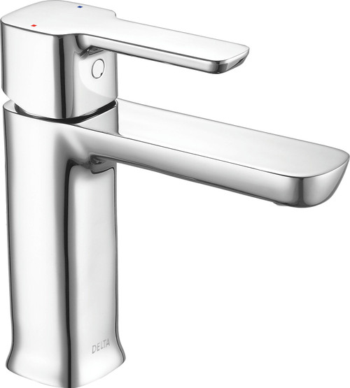 Delta Modern 581LF-HGM-PP Single Handle Project-Pack Bathroom Faucet in Chrome Finish