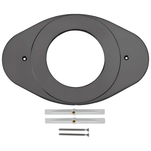Delta RP29827BL Shower Renovation Cover Plate in Matte Black Finish