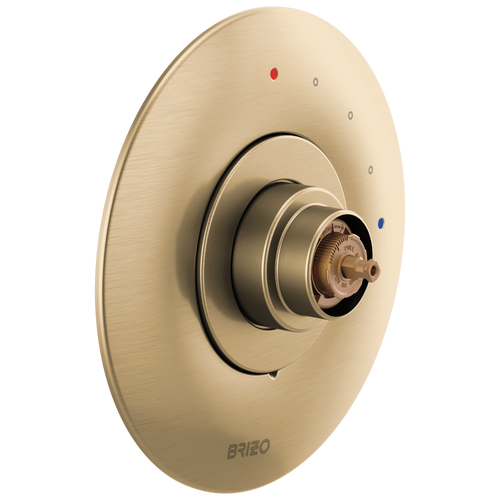 Brizo Odin T60P075-GLLHP Pressure Balance Valve Trim Only - Less Handle in Luxe Gold Finish